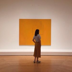 Zara Mustard Double O-Ring Culotte